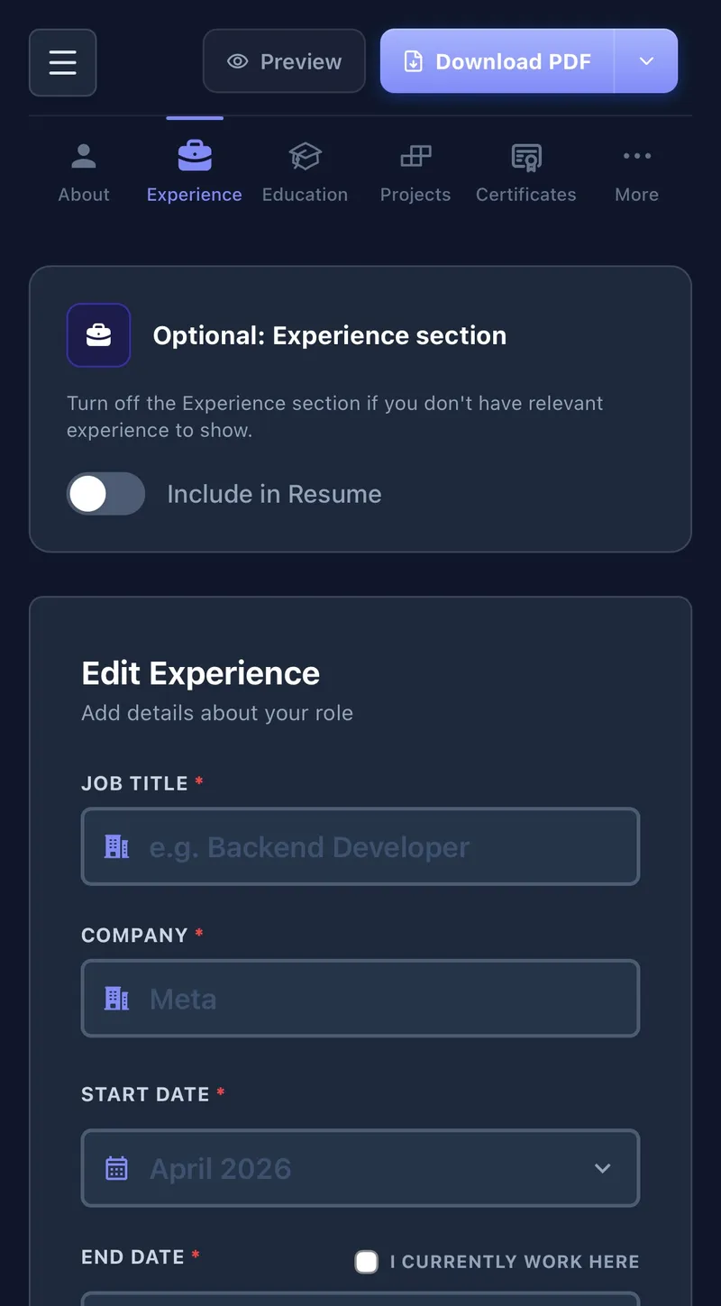 Resuvo Editor